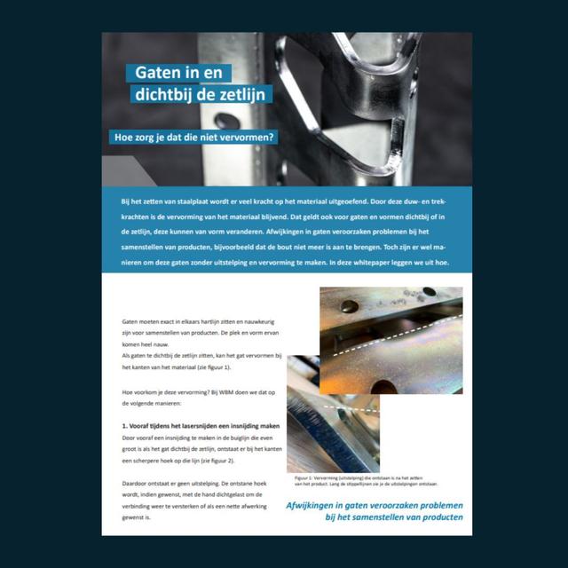 pictogram gaten in en dichtbij de zetlijn