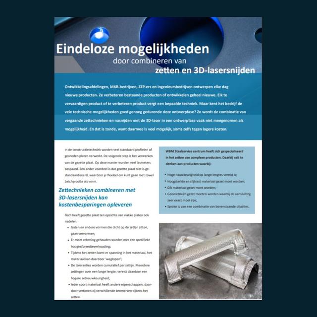 pictogram zetten en 3d lasersnijden combineren